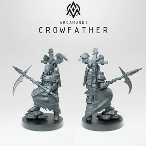 Arcamundi - The Crowfather - Grimdark Pilgrims - Compatible with Trench Crusade - Picture 1 of 3