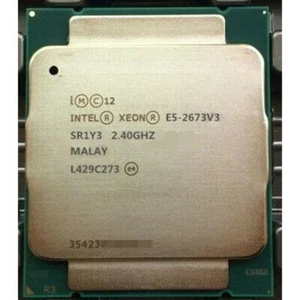 Intel Xeon E5-2673 V3 CPU 12 Core 2.4GHz 30MB (SR1Y3) Socket 1356 120W Processor - Picture 1 of 1
