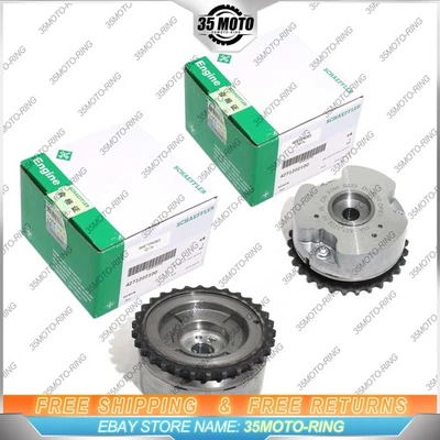 2X Camshaft Timing Adjuster Vanos Unit For VW Audi S4 S5 C7 A8 A6 A7 Q7 3.0 TFSI - Image 1 of 4