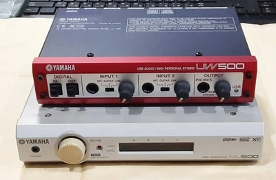 YAMAHA MU500 UW500 Tone Generator Midi Sound Module Used  Japan Good Condition - Image 1 of 4