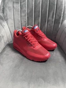 Nike Air Max 90 QS RED Hyperfuse 4th of July Pack Independence Day UK 7.5 US 8.5 - Foto 1 di 7
