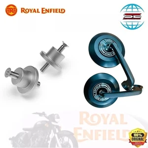 Royal Enfield super meteor shotgun 650 bar end mirror & mount KXA00277  KXA00461 - Picture 1 of 10