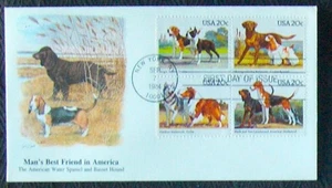 US FDC  SC #2098-2010 OUR BEST FRIENDS 1984 Fleetwood. - Picture 1 of 1
