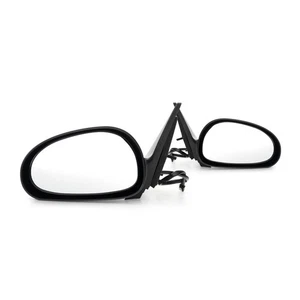 For Ford Mustang 2003 2004 Door Mirror Passenger & Driver Side Pair|Power|Black - Picture 1 of 11