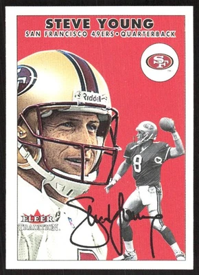 8621I 2000 Fleer Tradition #169 Steve Young - Image 1 of 2