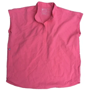 FIGS Technical Collection Rafaela Oversized Pink Scrub Top Gr. XS Damen - Bild 1 von 7