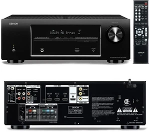 Denon AVR-E200 - 5.1 Ch Home Theater Surround Sound Receiver - Picture 1 of 1