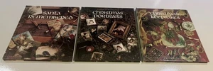 Lot Of 3 Leisure Arts Christmas Counted Cross Stitch Books - Bild 1 von 18