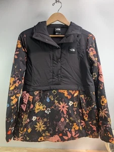 THE NORTH FACE Women's Fallback Hoodie - Black Flower Child Print - M - Clean - Picture 1 of 12