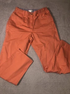 Christopher And Banks Pants Women’s Six Peach Color Straight Leg - Picture 1 of 9