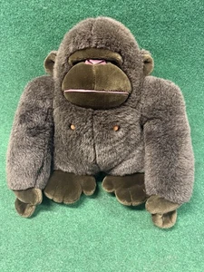 Vintage Realistic Dakin Gorilla Face Plush Stuffed Animal Plush / Plushie 1988 - Picture 1 of 7