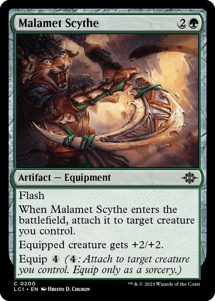 Malamet Scythe - 200 / English / Near Mint - Image 1 of 1