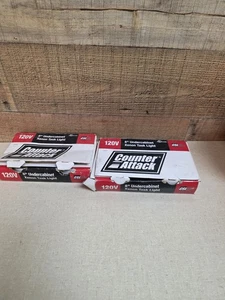 2 Counter Attack Xenon - 8" Undercabinet Task Light NCAX-120-8WT - Picture 1 of 5