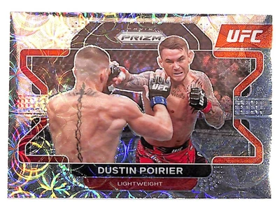 2022 PANINI PRIZM UFC 21 DUSTIN POIRIER SCOPE PRIZM 77/99 - Image 1 of 2