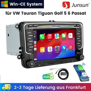 CD DVD DAB+ für VW Golf 5 6 PLUS Touran Passat B6/B7 Tiguan Autoradio SWC BT-5.0 - Bild 1 von 14