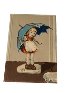 Morton Salt Vintage Painting - Picture 1 of 2