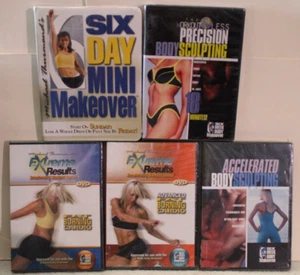 NEW 5 Michael Thurmond Six Week Body Makeover Fat BurnDVD lot Provida Tracy York - Imagen 1 de 7