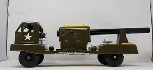 Vintage Nylint N-2400 Pressed Steel Electronic Cannon Toy Truck With Missile's - Picture 1 of 7