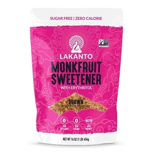 Lakanto Brauner Mönch Fruchtsüßstoff mit Erythrit - brauner Zuckerersatz, - Bild 1 von 8