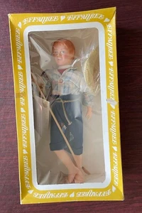Muñeca Effanbee Co 13 1983-84 en colección Huck Finn Mark Twain #7632 en caja - Imagen 1 de 6