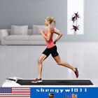 Electric Treadmil Under Desk Walking Pad Home Office Fitness Running Jogging