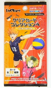 ENSKY Anime HAIKYUU HAIKYU Colección de Cartas Transparentes 4 The Dumpster Battle Genuino - Imagen 1 de 3