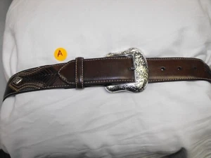 NOCONA BELT CO. N2475401 LEATHER 30" WAIST - Picture 1 of 3