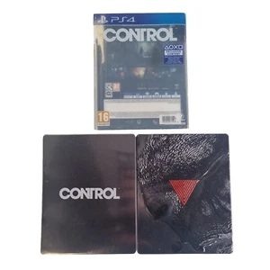 Control Steelbook Edition Sony Playstation 4 Videospiel Hülle + Schutzhülle PAL - Bild 1 von 9
