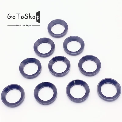 Lavadora trituradora de 10 piezas 1/2x28 TPI acero negro para 223 5,56 Foto 1 de 2