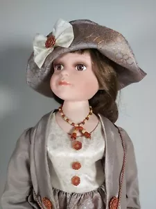 The Porcelain Doll Collection Doll "Morgan" Limited Edition 1200 No.115 - Picture 1 of 23
