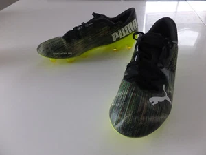Jungen Fußballschuhe von Puma Größe 8,5 Neongelb,Grün - Bild 1 von 1