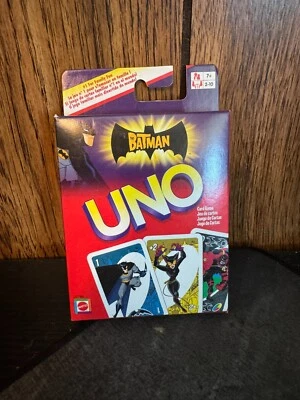 Batman Animated Series Themed Classic Play UNO Family Card Game - Image 1 of 2