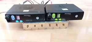 Kompletny wzmacniacz VHF z 2x Motorola CM140 + profesjonalny duplekser - Zdjęcie 1 z 7
