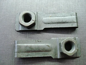 2 pcs  NORS stabilizer bracket nuts 1965-1972 Ford Galaxie Custom 500 379913-S  - Picture 1 of 6
