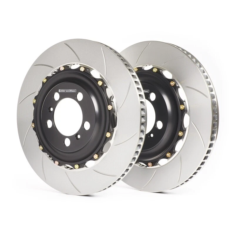 GiroDisc Fits 97-04 Audi A6/Allroad (C5 W/brembo 18Z 6 Pot) Slotted Front Rotors - Image 1 of 1