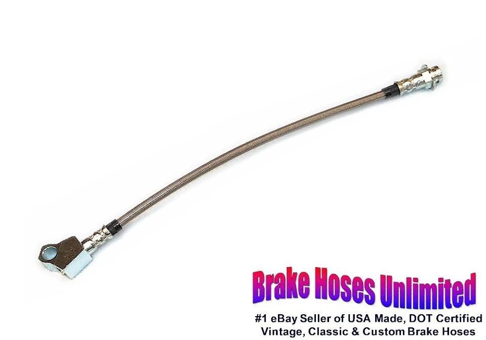 MANGUERA FRENO TRASERO INOXIDABLE FORD MAVERICK 1971 1972 con motores 250 y 302 Foto 1 de 1