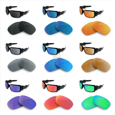 SUNGLASSES RESTORER Kompatibel Polarisierte Ersatzgläser für Oakley Oil Drum ( 9 Linsen Optionen )