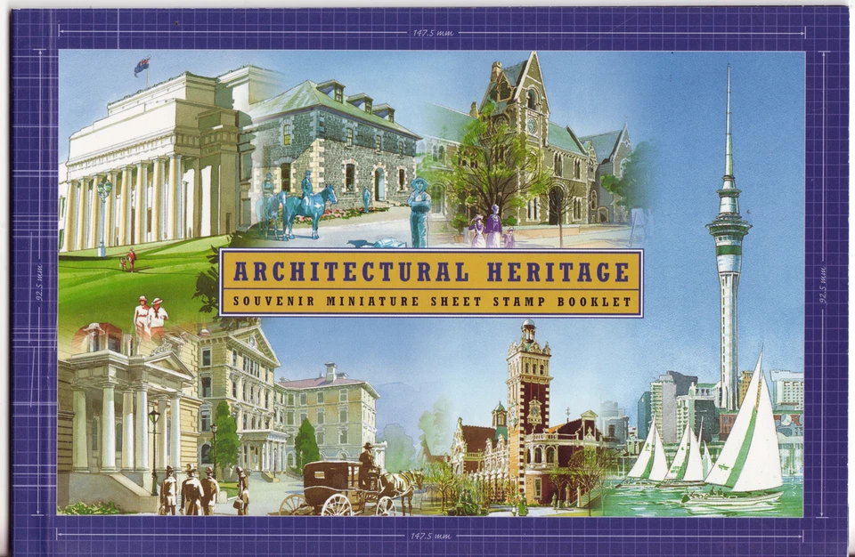 NEW ZEALAND 2002 ARCHITECTURAL HERITAGE BOOKLET UNMOUNTED MINT - Image 1 of 1