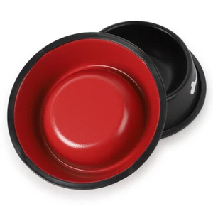 2pcs Dog Bowl Travel Feeding Feeder Water Bowl 15cm Pet Dog Cat Puppy Food Bowl - Picture 1 of 5