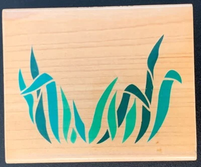 Rubber Stampede Posh Impressions Sea Grass Rubber Stamp - Image 1 of 4