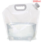 3/5L Water Bag Folding Portable Sports Storage Container Jug Bottle For Outdoor