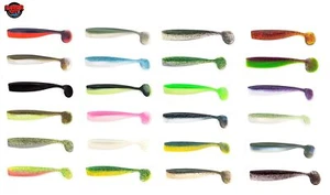 Lunker City 6" Shaker 28 Farben 16cm 29g 4 Stück Gummiköder Hecht Shad NEW OVP