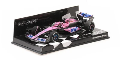 Minichamps Alpine - Esteban Ocon - 2023 Bahrain GP 1:43 Diecast F1 Car 417230131 - Image 1 of 3