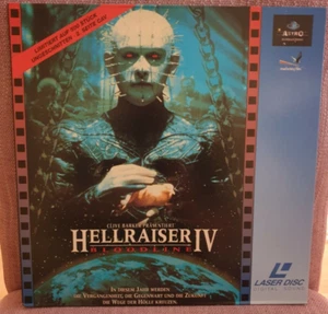 Laserdisc Hellraiser IV Bloodline Pal deutsch selten im Klappcover - Afbeelding 1 van 3