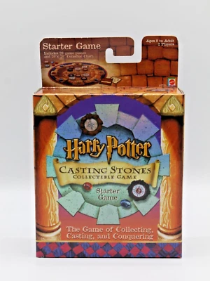 Harry Potter Casting Stones Starter Game NOS 2001 Mattel 42750 2 Players 8 & Up - Image 1 of 2