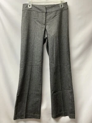 DKNY女式6码平底羊毛混纺衬里职业礼服长裤 — 第 1/4 张图片