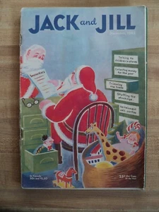 Vintage "Jack and Jill" Children's Magazine December 1942 w/ Christmas Tree cut - Picture 1 of 3