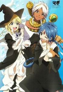 póster promo Hamatora Magi El Laberinto de la Magia anime Bonita proporción arte cumpleaños - Imagen 1 de 2