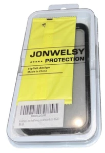 Protección Jonwelsy iPhone XS/X (negro) transparente trasera y delantera 360 pro - Imagen 1 de 20