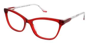 Steve Madden Dulcce Red Plastic Cat Eye Optical Eyeglasses Frame 52-16-135 - Picture 1 of 1